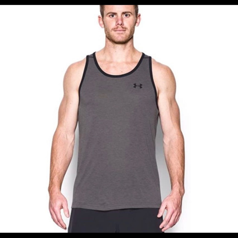 Men's UA Threadborne Tank | Gray | Sz: Lg